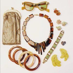 Vintage Mid Century Jewelry Lot